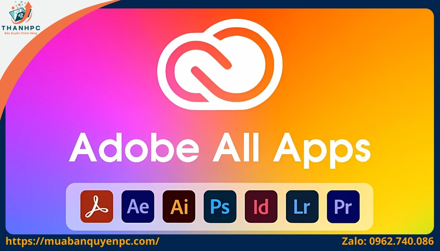 Khám phá thế giới sáng tạo đỉnh cao với Adobe Full Apps – nơi mọi ý tưởng trở nên sống động!