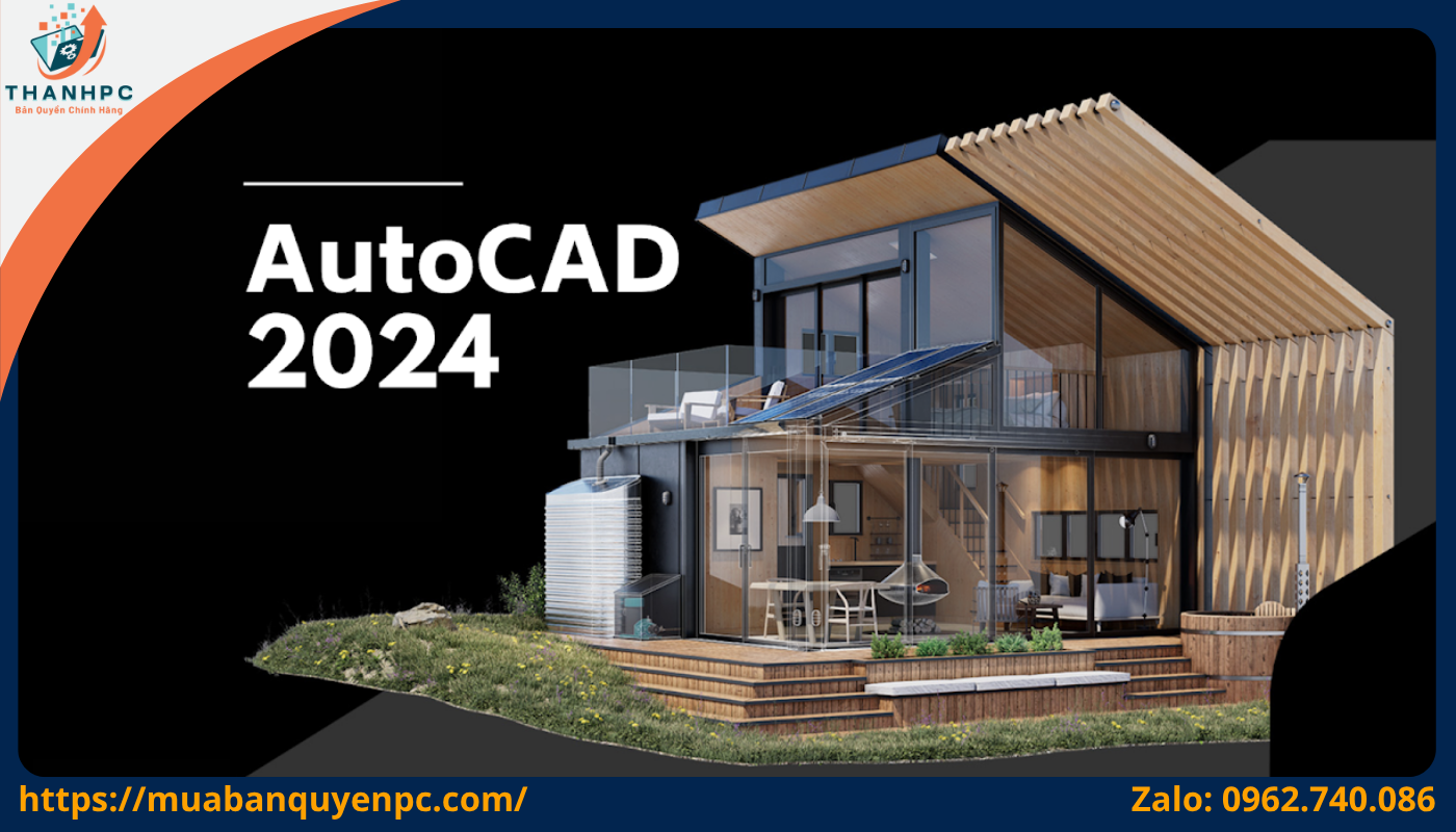 Bản quyền Autocad năm 2024