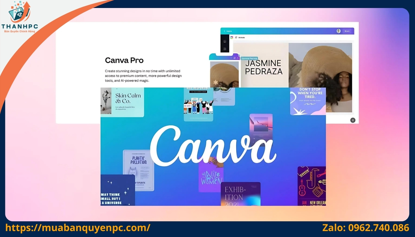 Canva Pro giúp người dùng thiết kế không giới hạn, sáng tạo mọi lúc mọi nơi