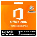 Bản Quyền Microsoft Office 2016 (Vĩnh Viễn)