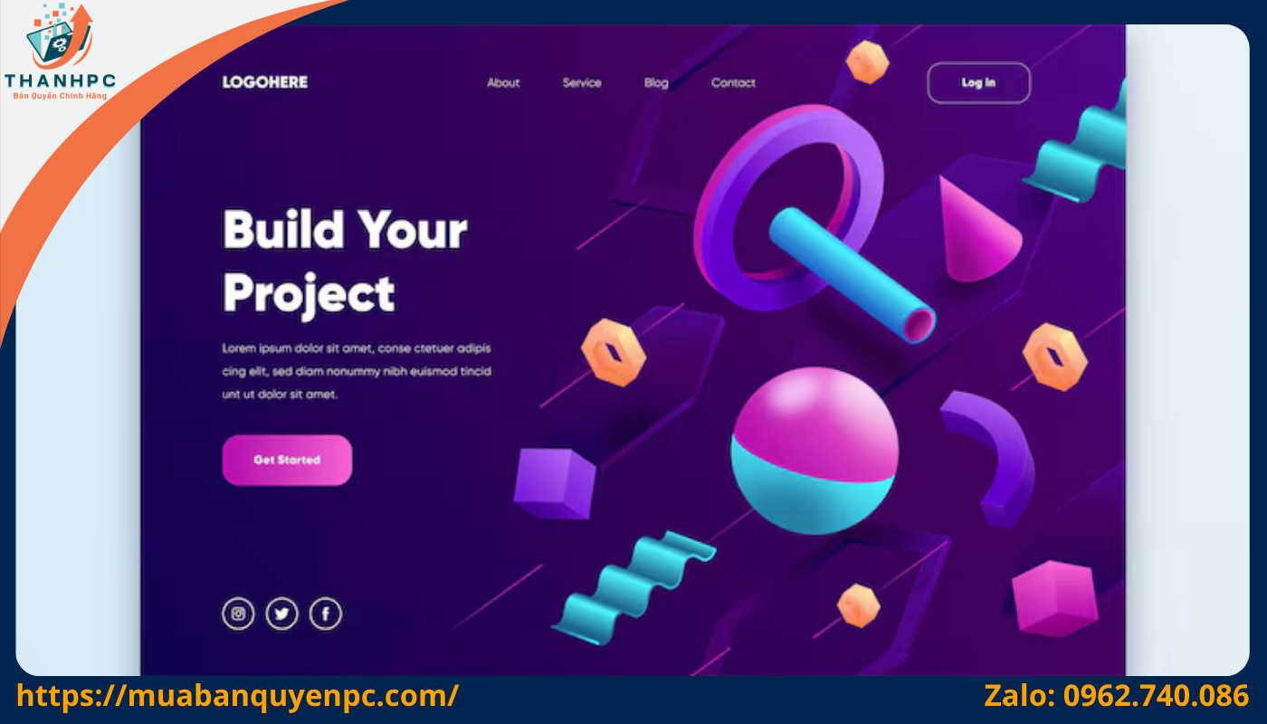 Freepik Premium có rất nhiều template landing page