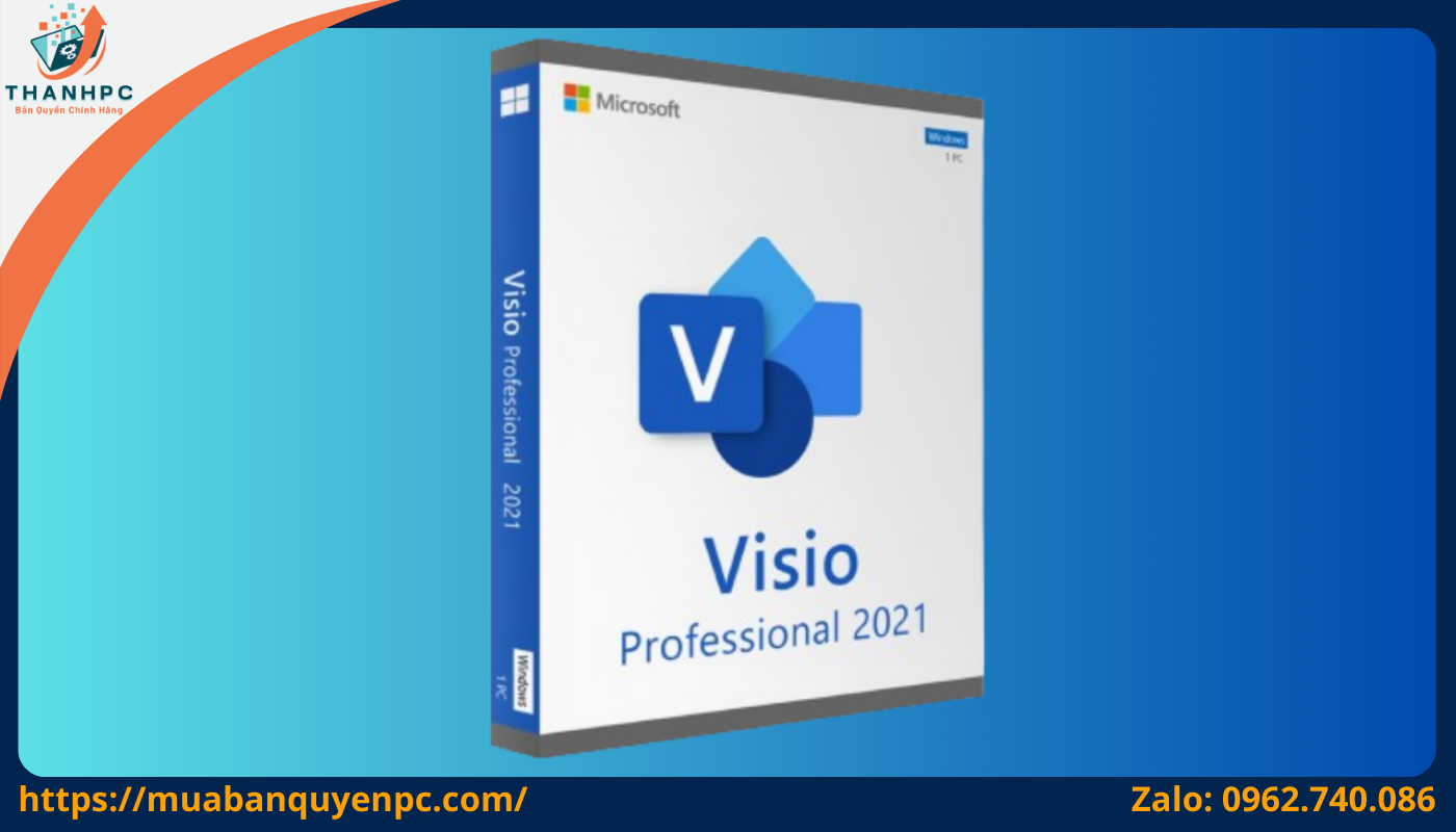Key bản quyền Microsoft Visio 2021