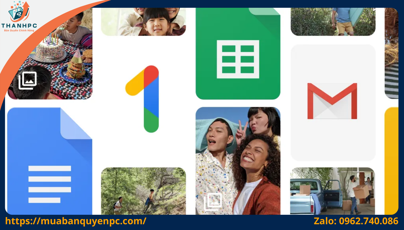 Tất cả dữ liệu đều được lưu trữ tại Google One