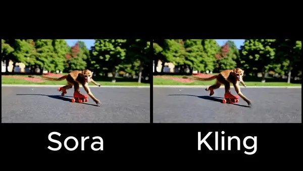 So sánh video từ Kling AI và Sora