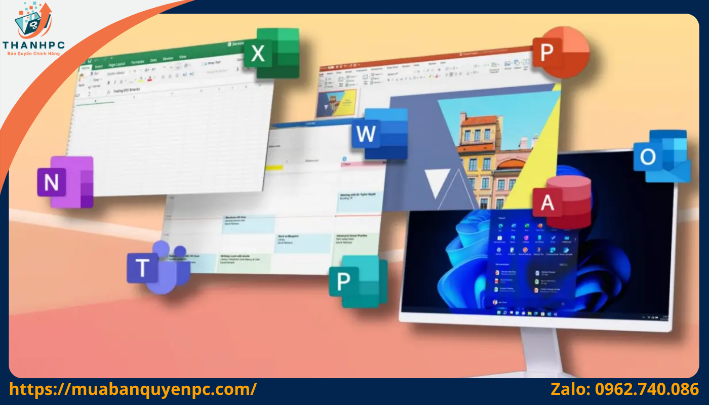 Mua Office bản quyền 2019 - 2021 - 2024 tại ThanhPC